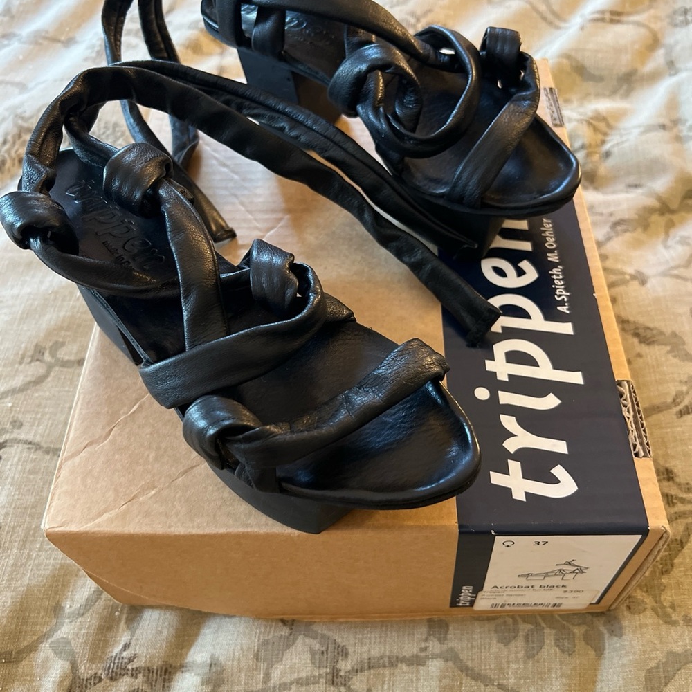 Trippen Acrobat Kabuki Heeled Sandals